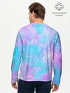 Мужской лонгслив базовый / Мрамор Tie Dye (P007_P004ooo1812835, P004ooo1812835)
