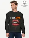 Мужской лонгслив базовый / PORN HUB (P007_P004ooo1813867, P004ooo1813867)
