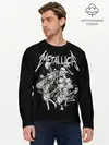 Мужской лонгслив базовый / Metallica (P007_P004ooo1817539, P004ooo1817539)