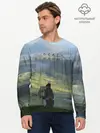 Мужской лонгслив базовый / DEATH STRANDING - СЭМ (P007_P004ooo1817087, P004ooo1817087)