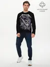 Мужской лонгслив базовый / Metallica (P007_P004ooo1817545, P004ooo1817545)