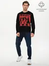 Мужской лонгслив базовый / Люпен III: Кровь Гоэмона (P007_P004ooo1815235, P004ooo1815235)