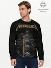 Мужской лонгслив базовый / Metallica (P007_P004ooo1817885, P004ooo1817885)