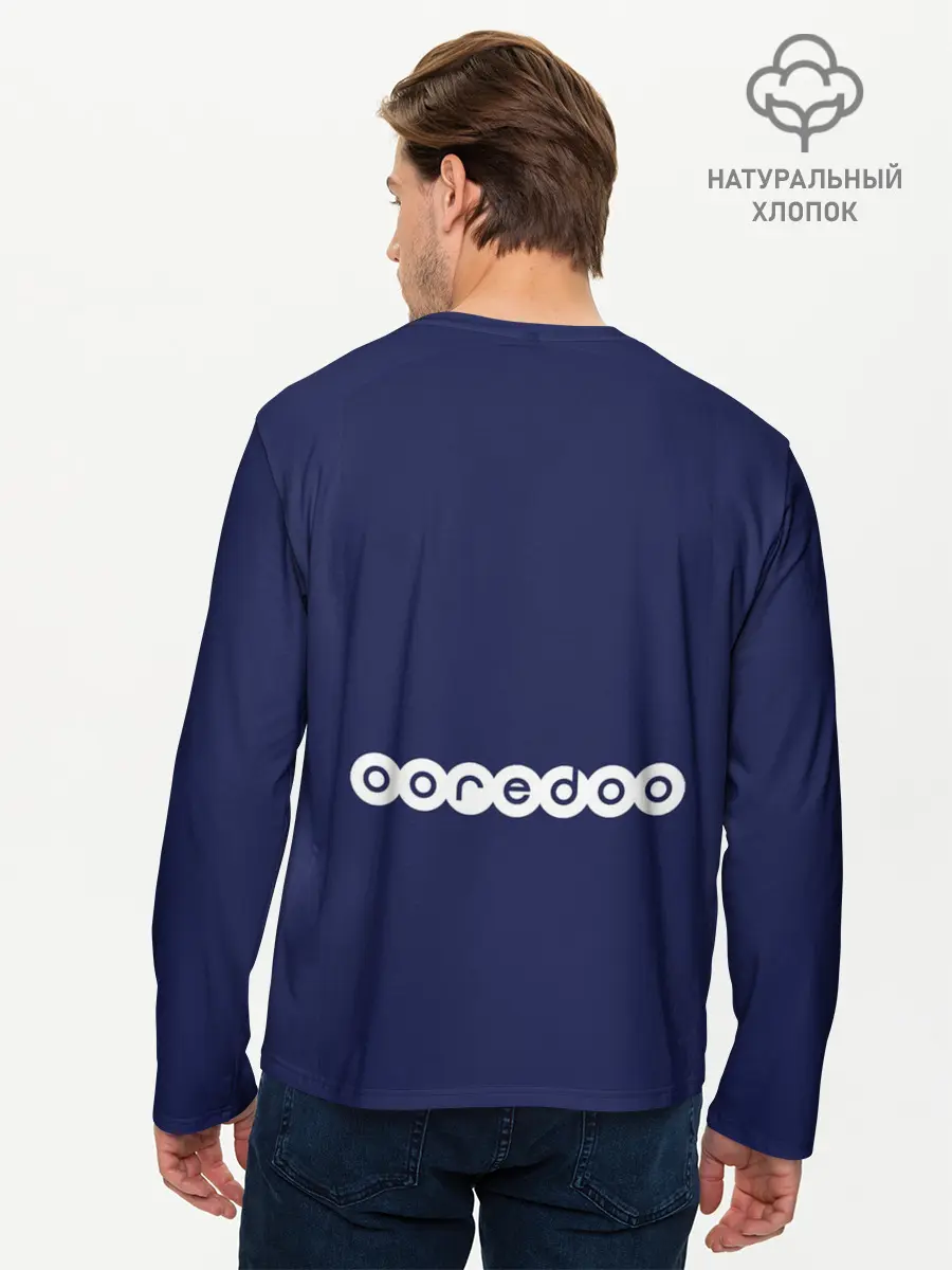 Мужской лонгслив базовый / PSG Home 19-20 (P007_P004ooo1817671, P004ooo1817671)