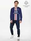 Мужской лонгслив базовый / PSG Home 19-20 (P007_P004ooo1817671, P004ooo1817671)