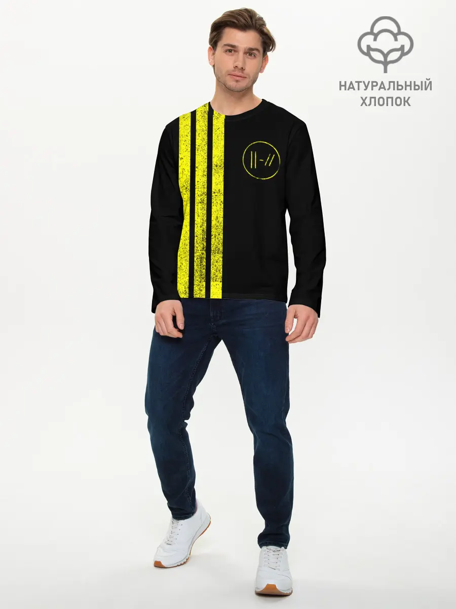 Мужской лонгслив базовый / Twenty One Pilots 17 (P007_P004ooo1817789, P004ooo1817789)