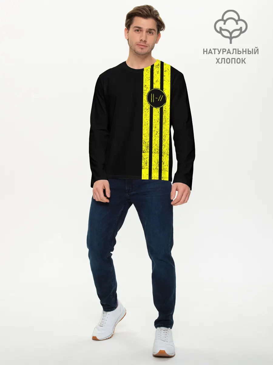 Мужской лонгслив базовый / Twenty One Pilots 18 (P007_P004ooo1817791, P004ooo1817791)