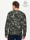 Мужской лонгслив базовый / Именной камуфляж. Лёха (P007_P004ooo1817855, P004ooo1817855)