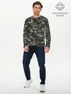 Мужской лонгслив базовый / Именной камуфляж. Лёха (P007_P004ooo1817855, P004ooo1817855)