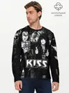 Мужской лонгслив базовый / Kiss (P007_P004ooo1820119, P004ooo1820119)