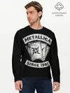 Мужской лонгслив базовый / Metallica (P007_P004ooo1820213, P004ooo1820213)