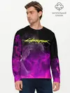 Мужской лонгслив базовый / CYBERPUNK 2077 (P007_P004ooo1822545, P004ooo1822545)