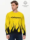 Мужской лонгслив базовый / CYBERPUNK 2077 (P007_P004ooo1822583, P004ooo1822583)