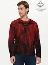 Мужской лонгслив базовый / Red-n-black okto (P007_P004ooo1822693, P004ooo1822693)
