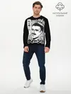 Мужской лонгслив базовый / Queen (P007_P004ooo1823135, P004ooo1823135)