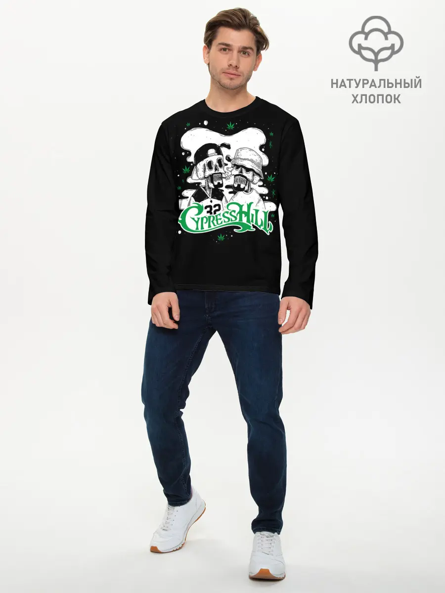 Мужской лонгслив базовый / Cypress Hill (P007_P004ooo1822359, P004ooo1822359)