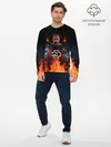 Мужской лонгслив базовый / Rammstein (P007_P004ooo1823949, P004ooo1823949)