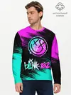 Мужской лонгслив базовый / Blink-182 (P007_P004ooo1824579, P004ooo1824579)