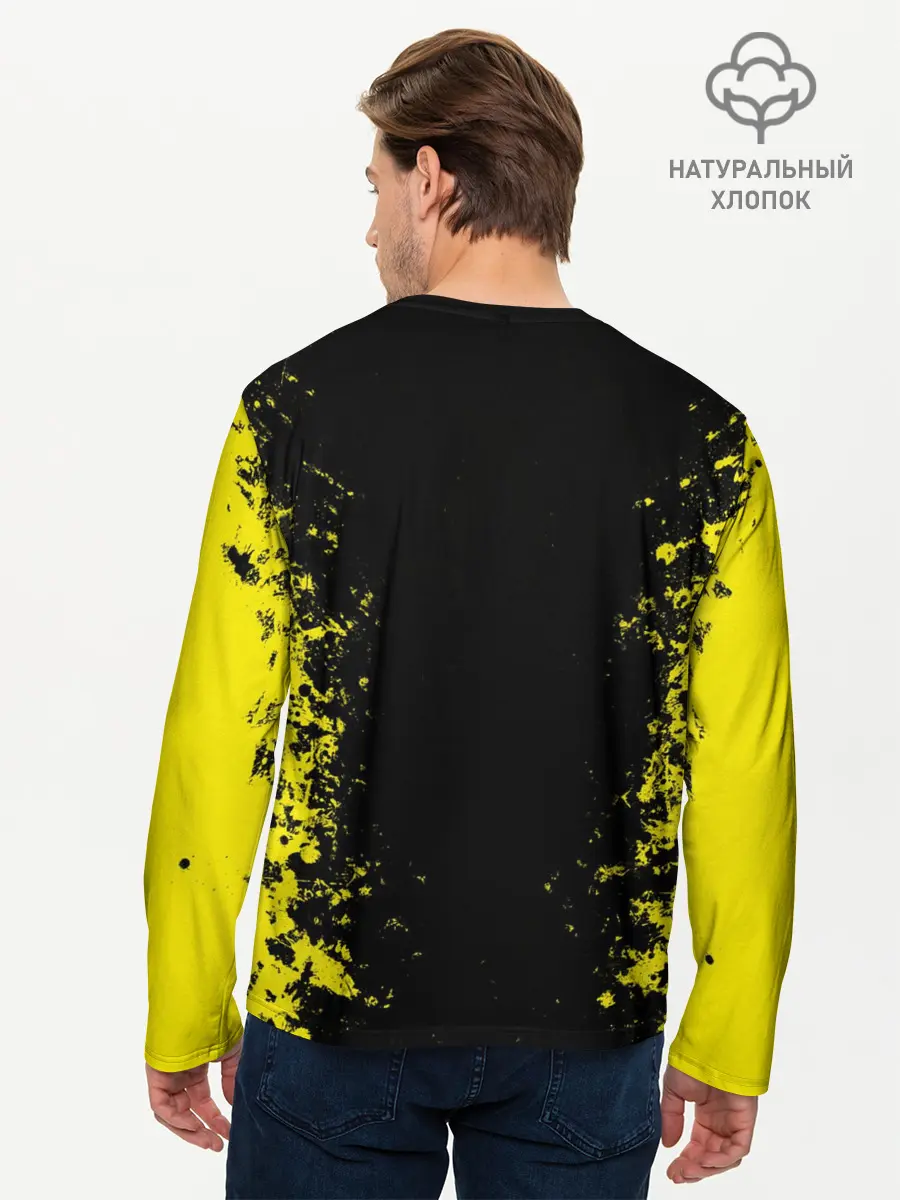 Мужской лонгслив базовый / CYBERPUNK 2077 (P007_P004ooo1824687, P004ooo1824687)
