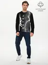Мужской лонгслив базовый / Tokio Hotel (P007_P004ooo1825011, P004ooo1825011)