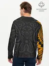Мужской лонгслив базовый / Polynesian tattoo (P007_P004ooo1828931, P004ooo1828931)