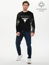 Мужской лонгслив базовый / Bon Jovi (P007_P004ooo1826007, P004ooo1826007)