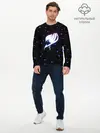 Мужской лонгслив базовый / ночной Фейри Тейл (P007_P004ooo1826529, P004ooo1826529)
