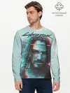 Мужской лонгслив базовый / Cyberpunk 2077 (P007_P004ooo1829287, P004ooo1829287)