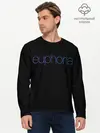 Мужской лонгслив базовый / сериал Euphoria (P007_P004ooo1832049, P004ooo1832049)