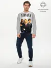 Мужской лонгслив базовый / Nirvana (P007_P004ooo1831765, P004ooo1831765)