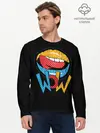 Мужской лонгслив базовый / Wow (P007_P004ooo1833365, P004ooo1833365)