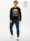 Мужской лонгслив базовый / Wow (P007_P004ooo1833365, P004ooo1833365)