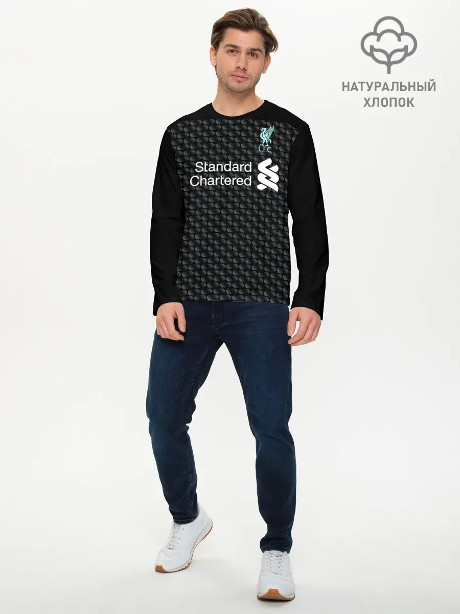 Мужской лонгслив базовый / Liverpool third 19-20 (P007_P004ooo1832571, P004ooo1832571)