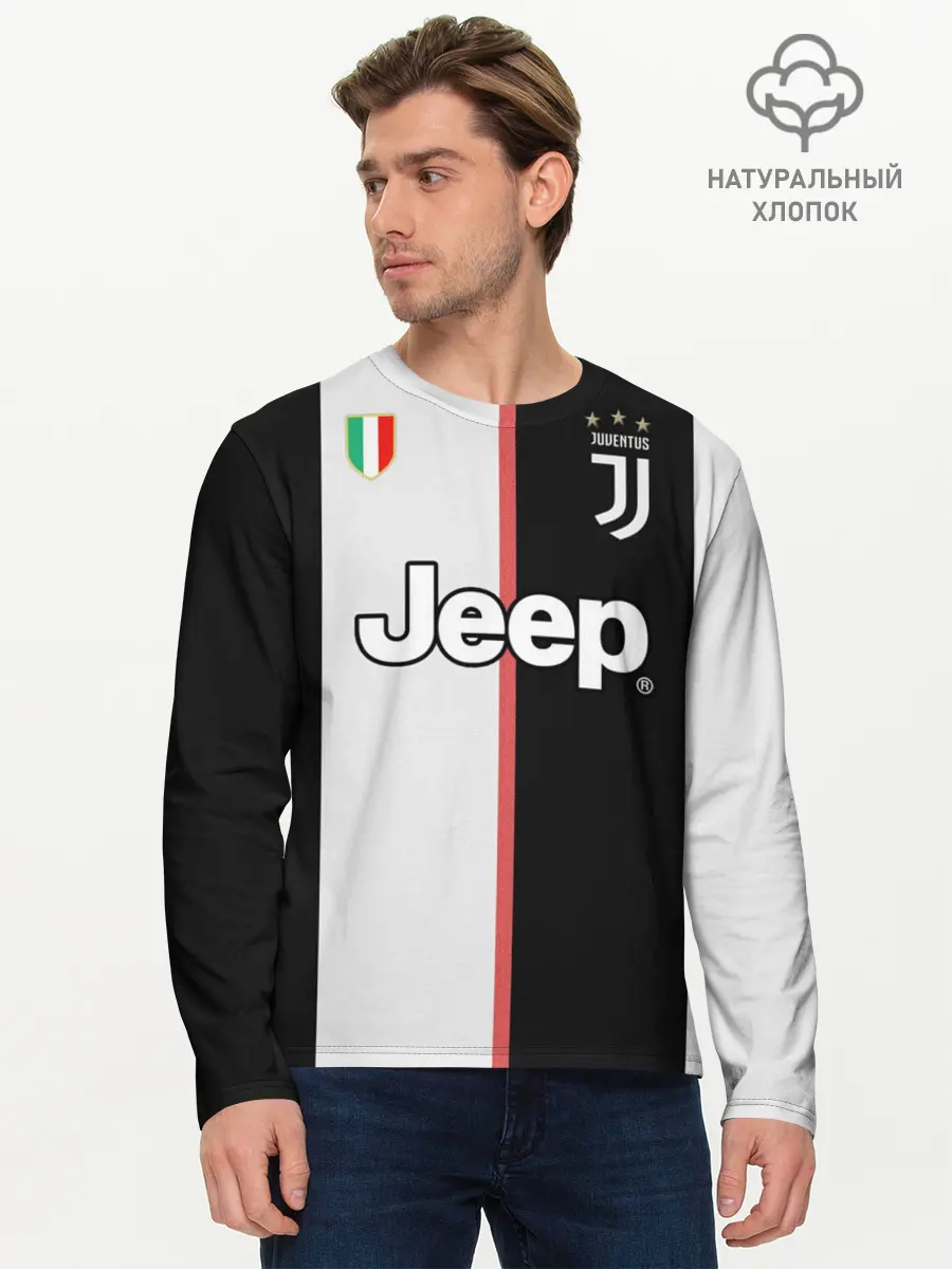 Мужской лонгслив базовый / Dybala home 19-20 (P007_P004ooo1832585, P004ooo1832585)