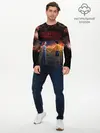 Мужской лонгслив базовый / STRANGER THINGS (P007_P004ooo1835585, P004ooo1835585)
