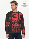 Мужской лонгслив базовый / 30 SECONDS TO MARS (P007_P004ooo1834729, P004ooo1834729)
