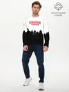 Мужской лонгслив базовый / STRANGER THINGS (P007_P004ooo1834653, P004ooo1834653)
