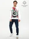 Мужской лонгслив базовый / Хаку обвивает Каонаси (P007_P004ooo1834801, P004ooo1834801)