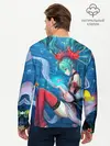 Мужской лонгслив базовый / Hatsune Miku в чулках (P007_P004ooo1837517, P004ooo1837517)