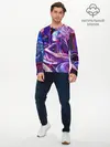 Мужской лонгслив базовый / Волшебная Хацуне Мику (P007_P004ooo1837525, P004ooo1837525)