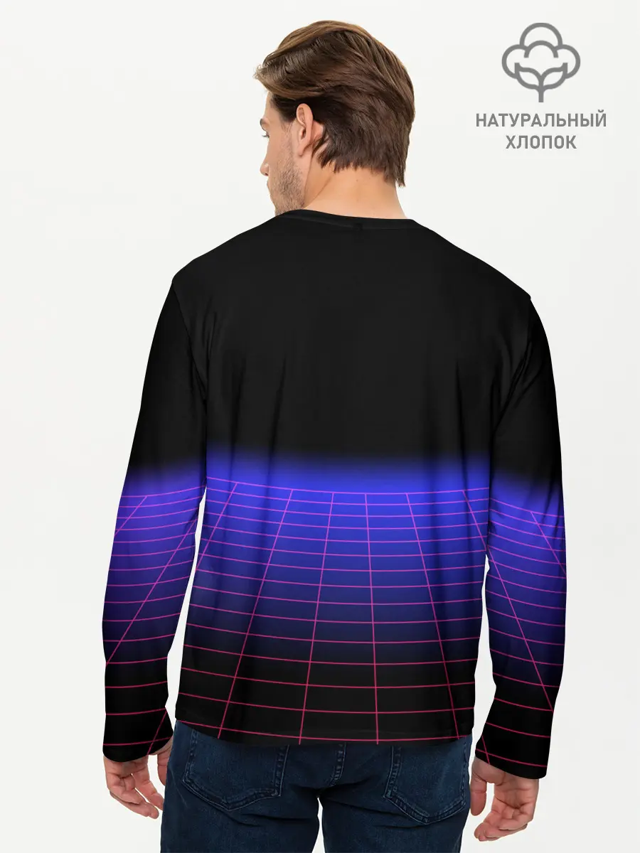 Мужской лонгслив базовый / STRANGER THINGS - Steve (P007_P004ooo1836795, P004ooo1836795)