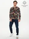 Мужской лонгслив базовый / Бульдоги (P007_P004ooo1838417, P004ooo1838417)