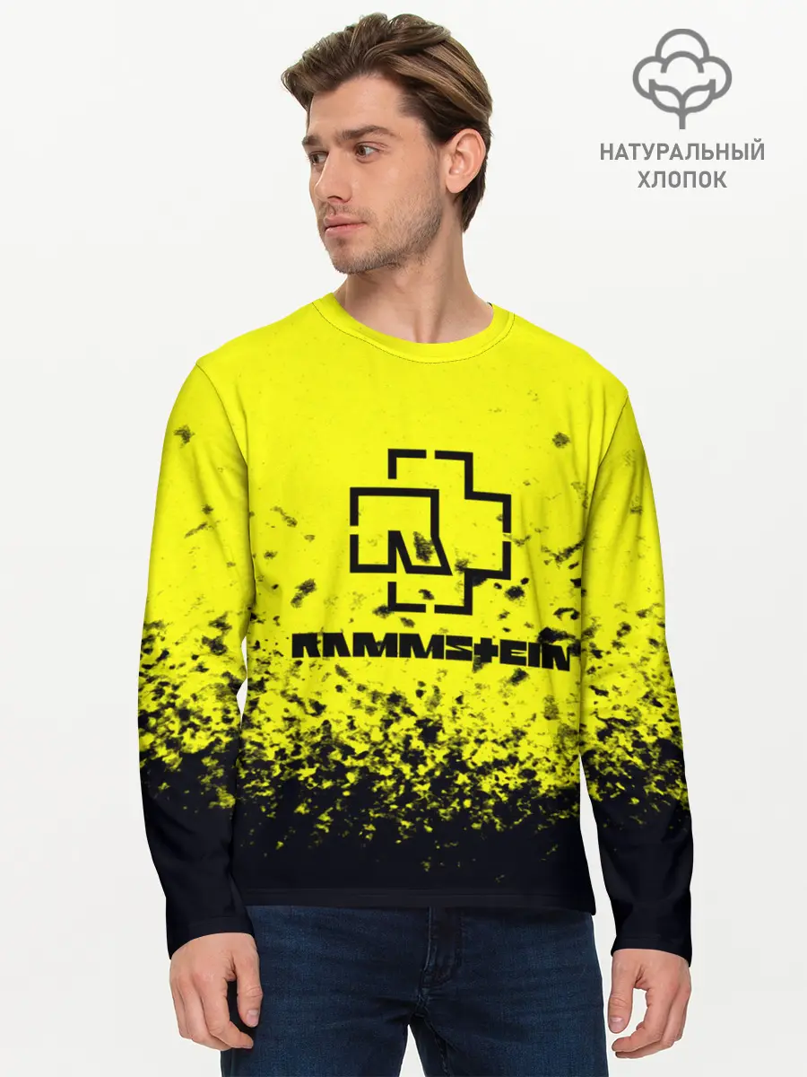 Мужской лонгслив базовый / Rammstein. (P007_P004ooo1841879, P004ooo1841879)