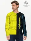 Мужской лонгслив базовый / CYBERPUNK 2077 (P007_P004ooo1840517, P004ooo1840517)