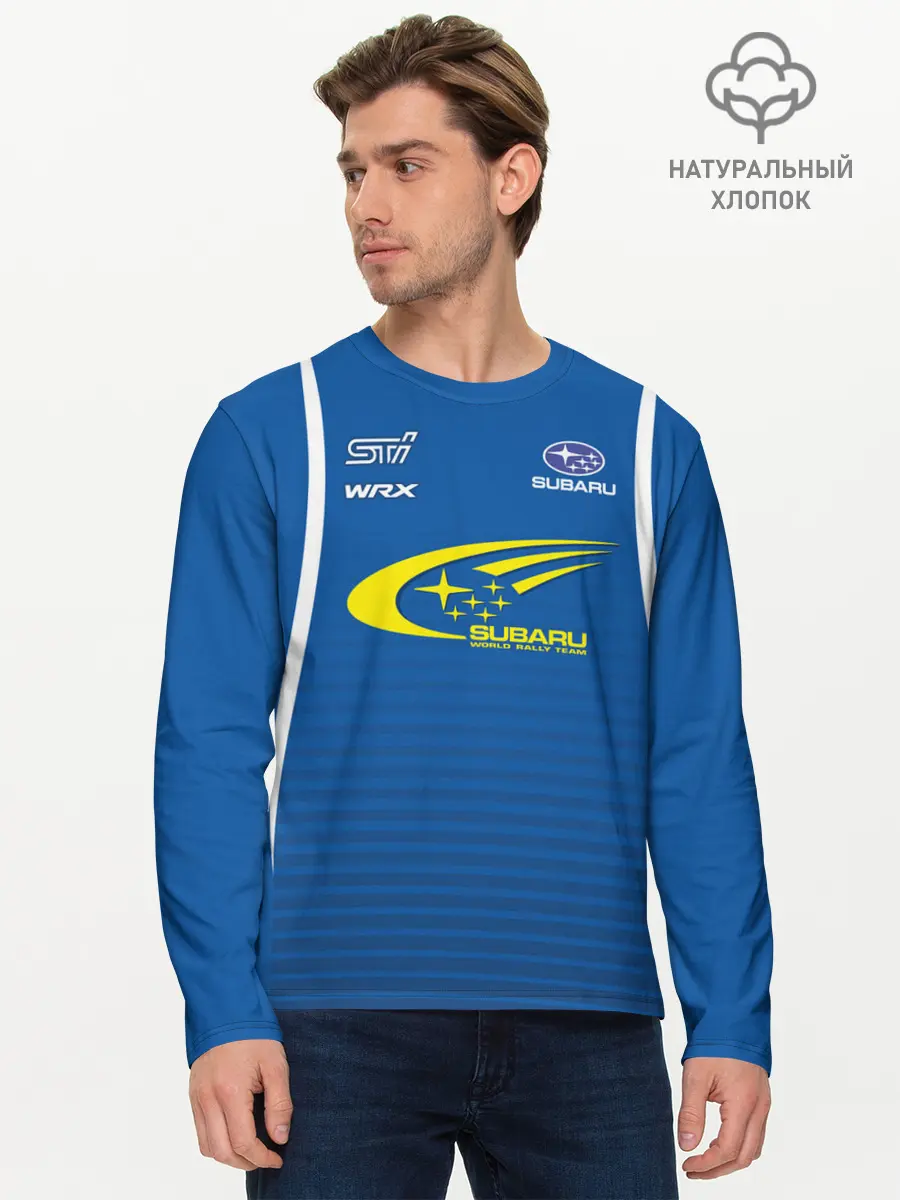 Мужской лонгслив базовый / Subaru (P007_P004ooo1840629, P004ooo1840629)