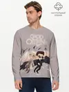 Мужской лонгслив базовый / Good Omens (P007_P004ooo1840683, P004ooo1840683)
