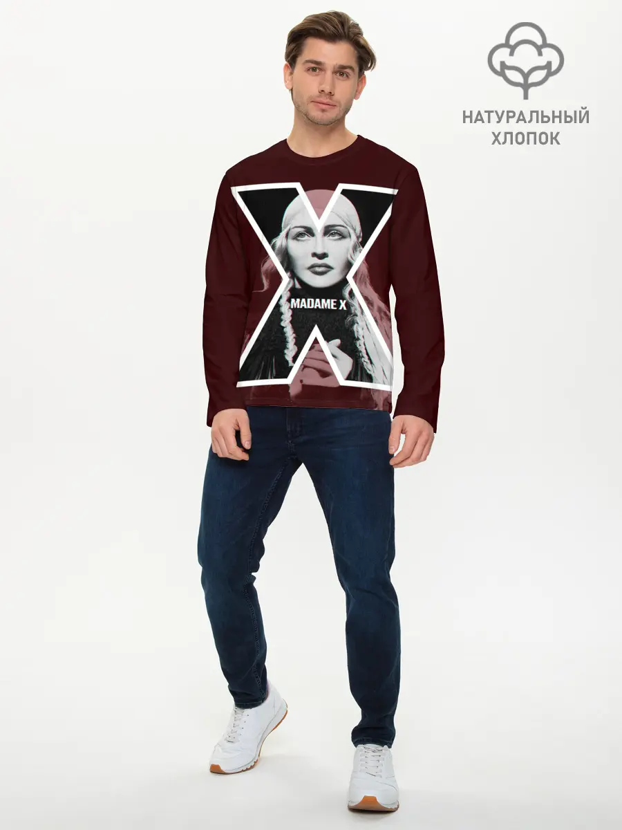 Мужской лонгслив базовый / MADAMEX (P007_P004ooo1844031, P004ooo1844031)