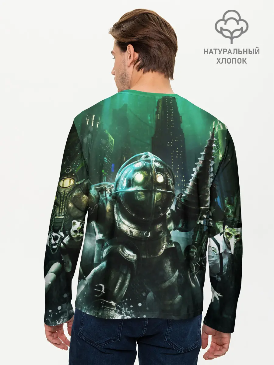 Мужской лонгслив базовый / BIOSHOCK (P007_P004ooo1843641, P004ooo1843641)