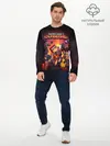 Мужской лонгслив базовый / MINECRAFT: Dungeons (P007_P004ooo1845249, P004ooo1845249)