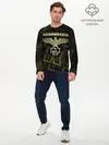 Мужской лонгслив базовый / Rammstein (P007_P004ooo1844301, P004ooo1844301)